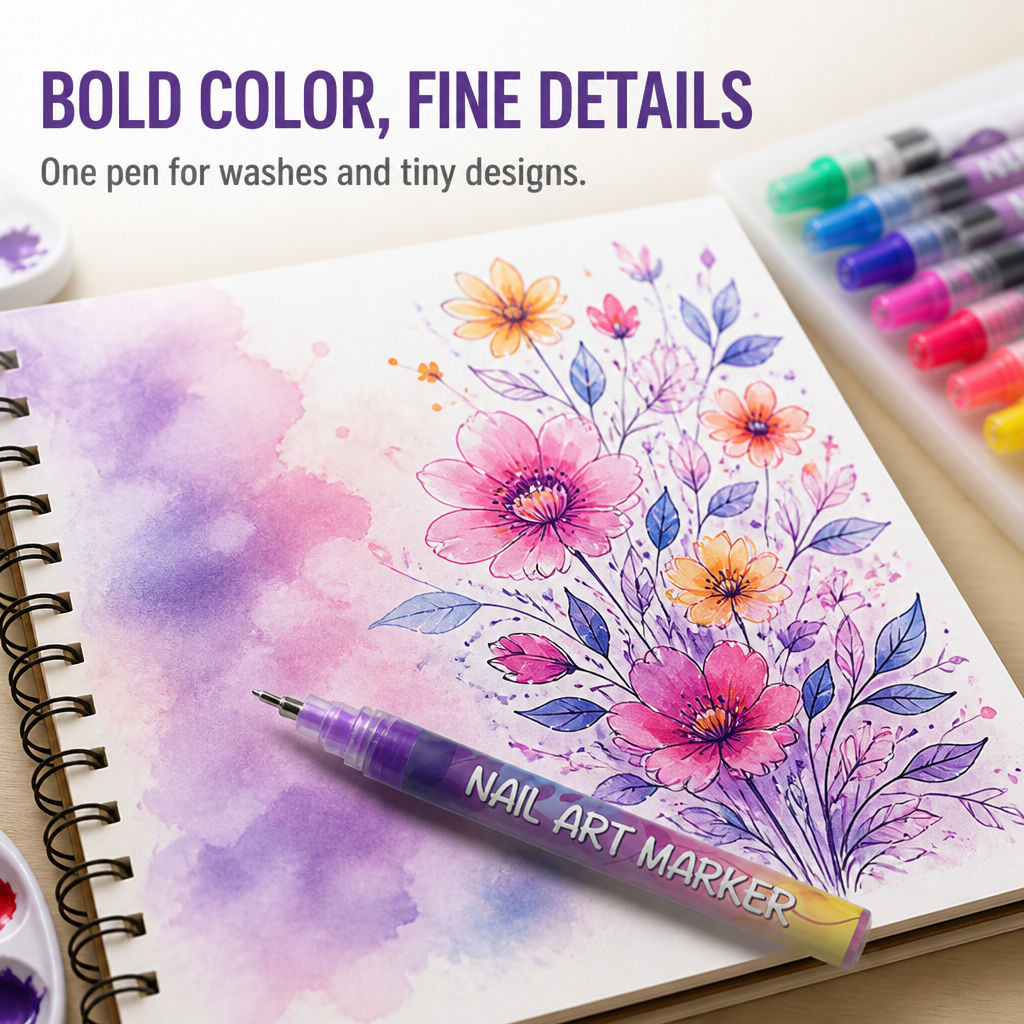 ColorKraft™ — Ignite Your Child’s Confidence with Lightning-Fast, Mess-Free Nail Art Fun