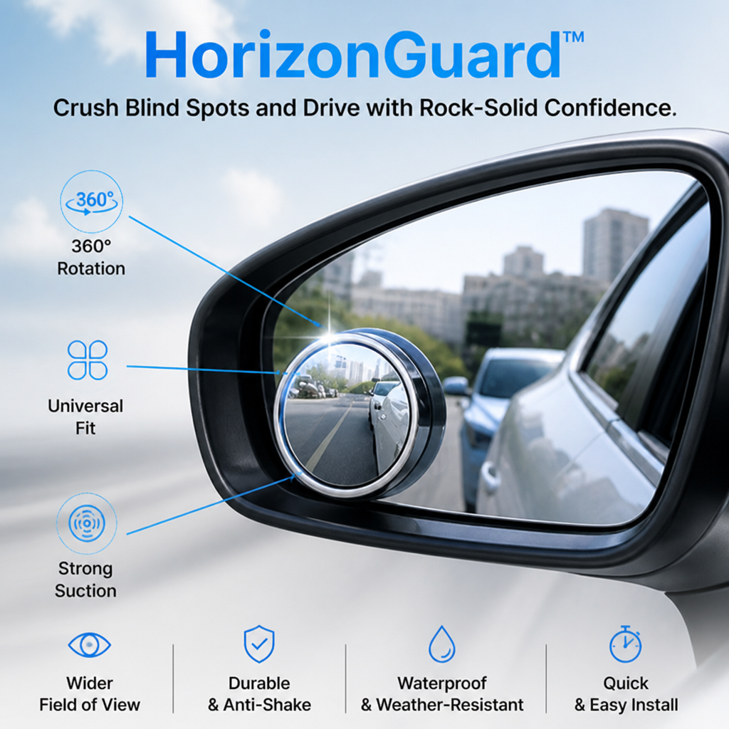 HorizonGuard™ — Crush Blind Spots and Drive with Rock-Solid Confidence