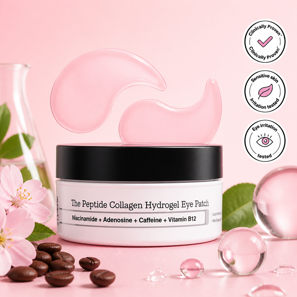 LumaLift™ Peptide Eye Patches — Instantly Brighten and Firm Tired, Puffy Eyes for a Youthful Glow