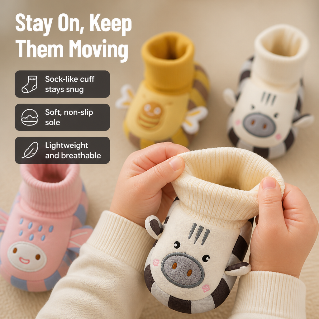 StrideSnug™ — Keep Tiny Feet Cozy, Secure, and Ready to Explore Fearlessly