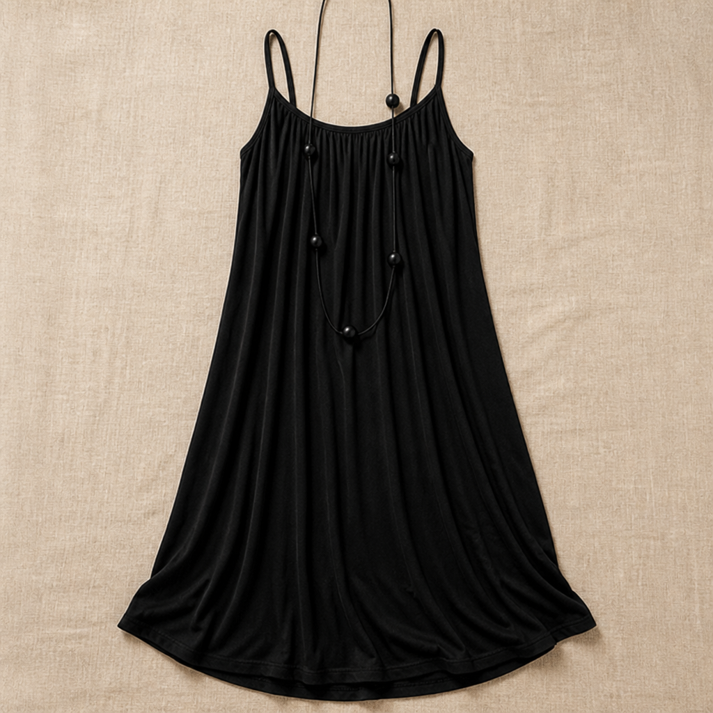 Solvexa™ – Soft Adjustable-Back Dress with Full Opaque Coverage