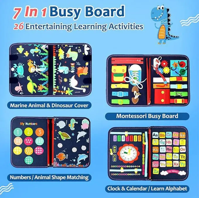 Touch Panel – Montessori Learning Toy for Children’s Motor Skill Development