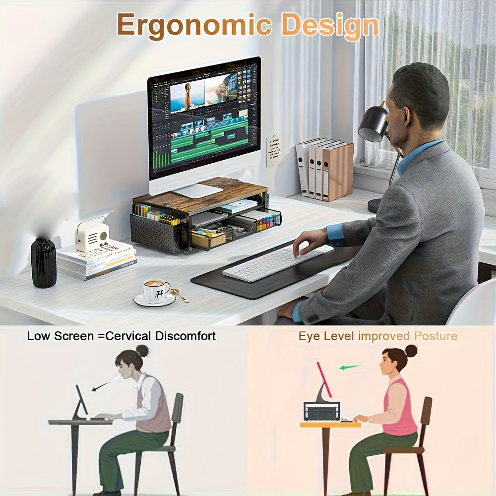 Optimize Your Workspace with the ClearSpace Monitor Stand