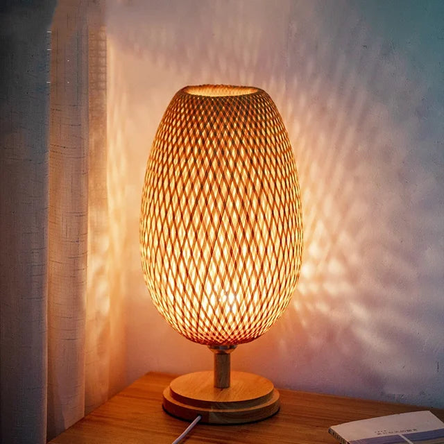 Naturlamp | Retro Bamboo Desk Lamp