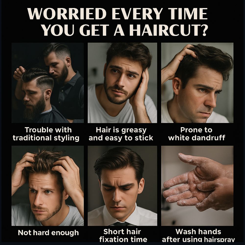 SculptEase™ 2-in-1 Styling Gel Comb — Master Every Strand with Fresh, Flake-Free Confidence All Day