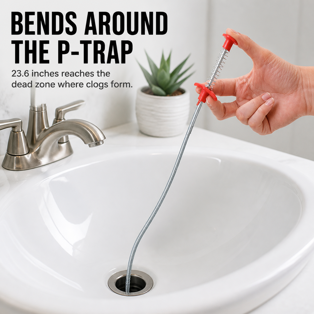 ClingClaw™ — Extract The Hairball Drano And Plumbers Can't Access