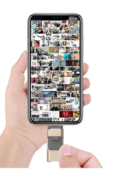 Flash Drive USB | Smartphone Multi-Port Storage | MemoryGo
