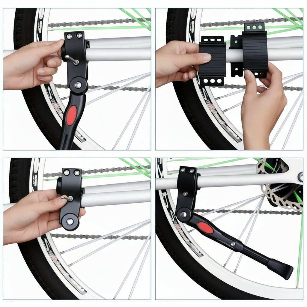 Secure Kickstand for Mountain and Road Bikes – Ride with Confidence