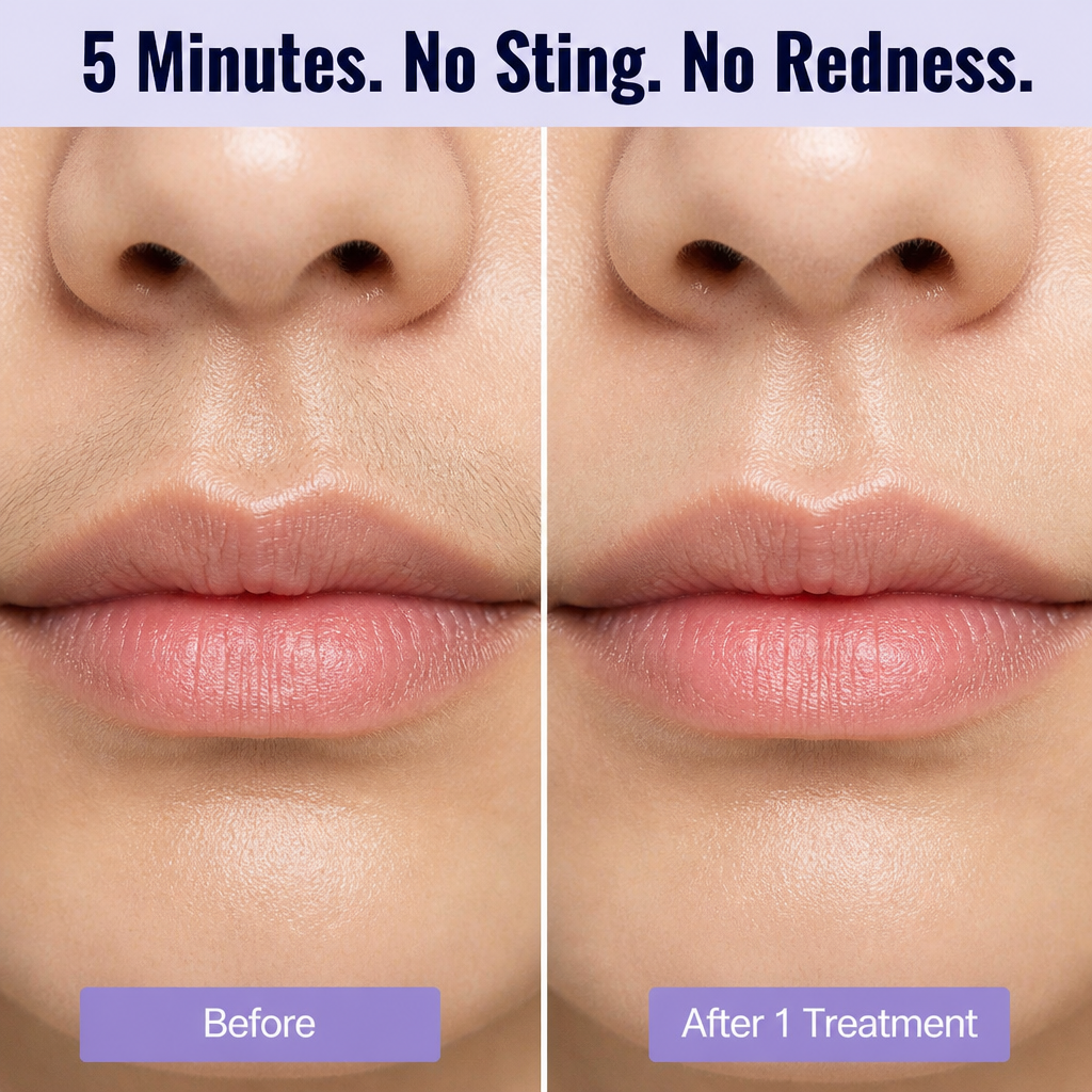 VelvetSheer™ — Remove Peach Fuzz Fast Without Heat or Chemical Odor