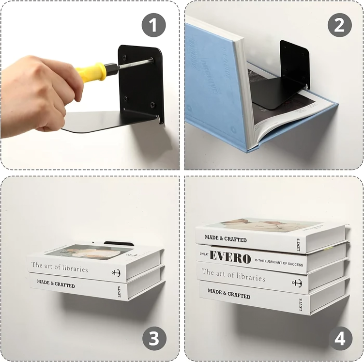 FloatEdge™ — Transform Your Space with Stunning Invisible Book Magic