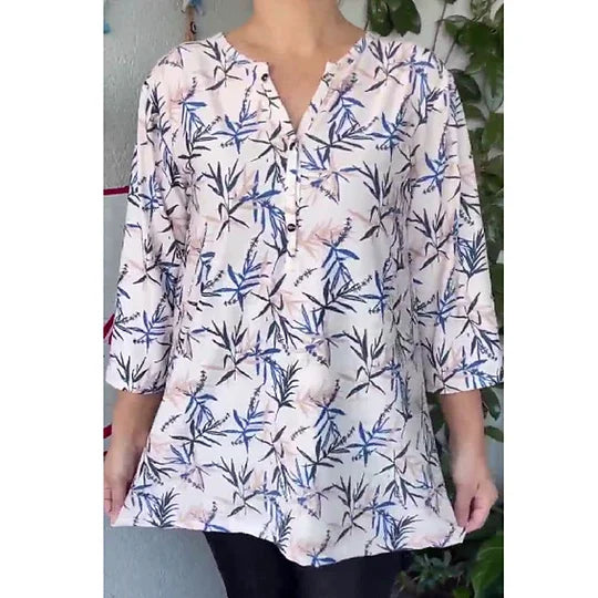 BreezeLuxe™ Tunic — Stay Fresh, Flatter Your Curves, and Own Every Sunny Moment