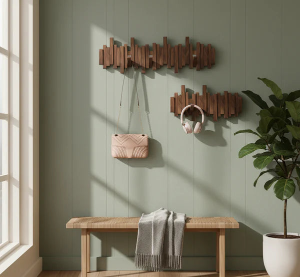 Wall Closet | Sleek Wall Hooks | Space-Saving Foldaway | HookHaven