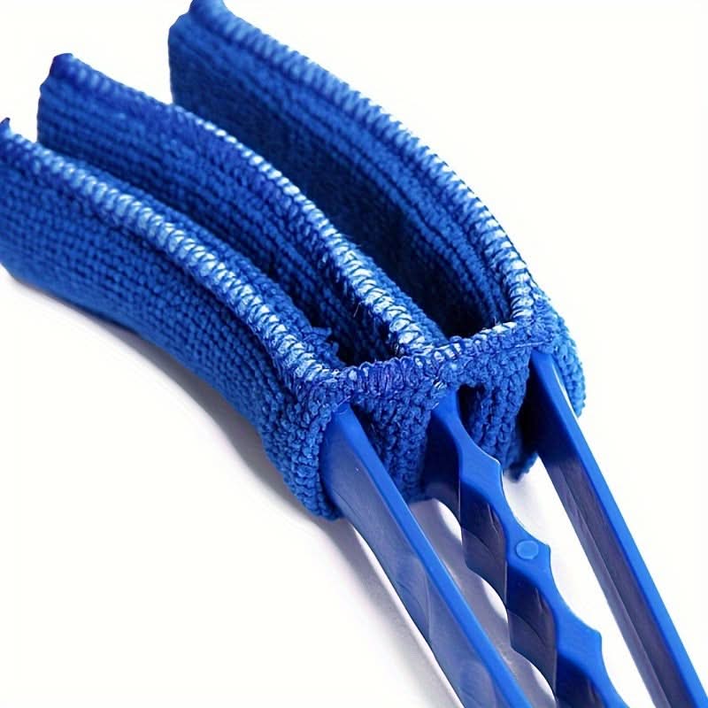 Reusable Cleaning Brush for Windows and Blinds with Removable Head