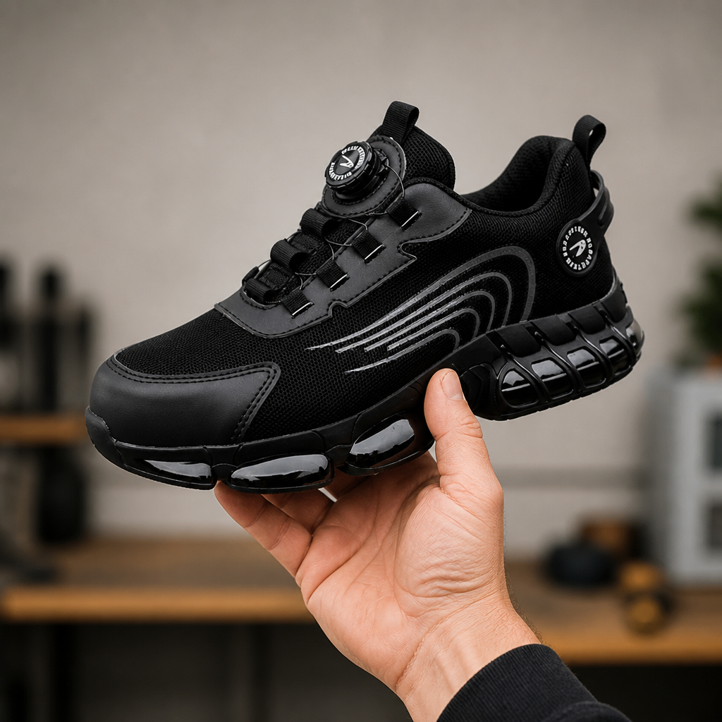 RevitaStride™ – Ultralight Kevlar Protective Sneakers Featuring Rotary Closure