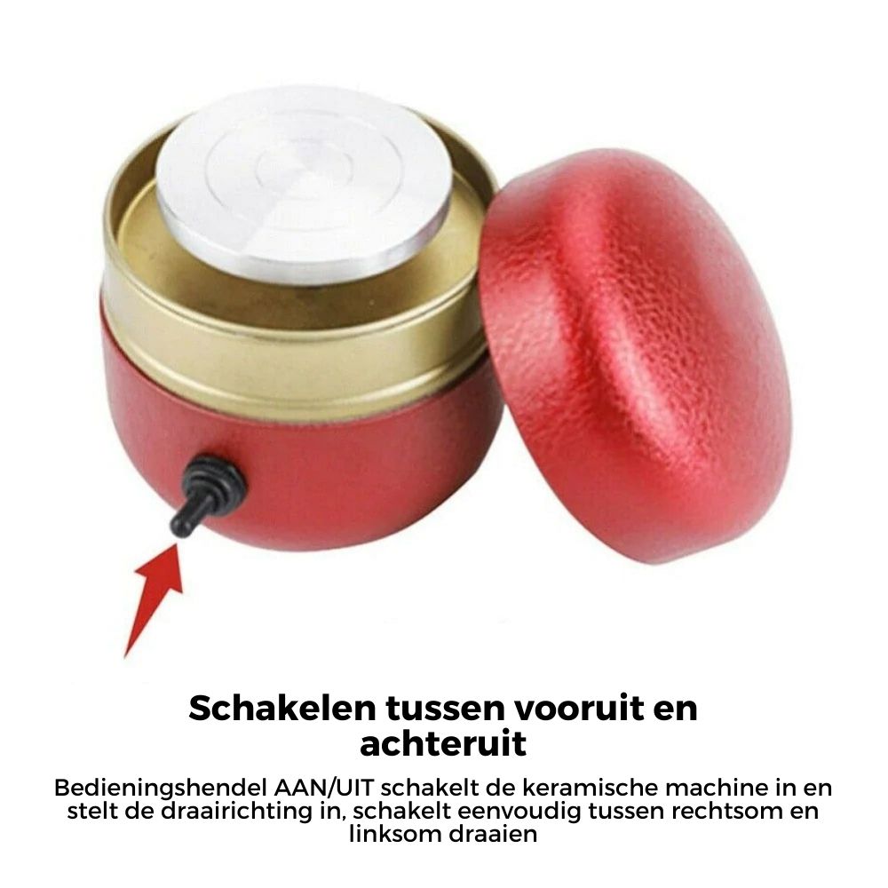 SpinCraft™ Mini Pottery Wheel — Ignite Your Imagination and Craft Stunning Art in Silence