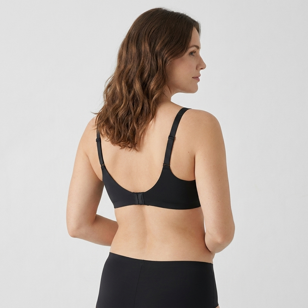 SilkenEase™ – Wire-Free V-Neck Comfort Bra, Invisible Fit