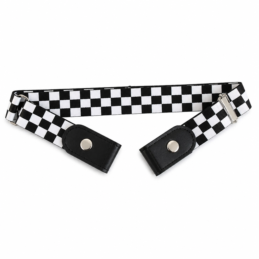 FlexiStride™ – Snapless Stretch Belt with Discreet Closure
