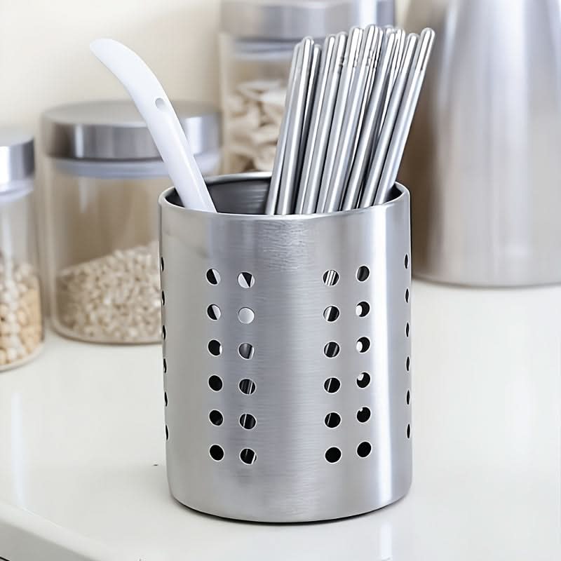Utensil Holder Cylinder for Organized Kitchen Storage