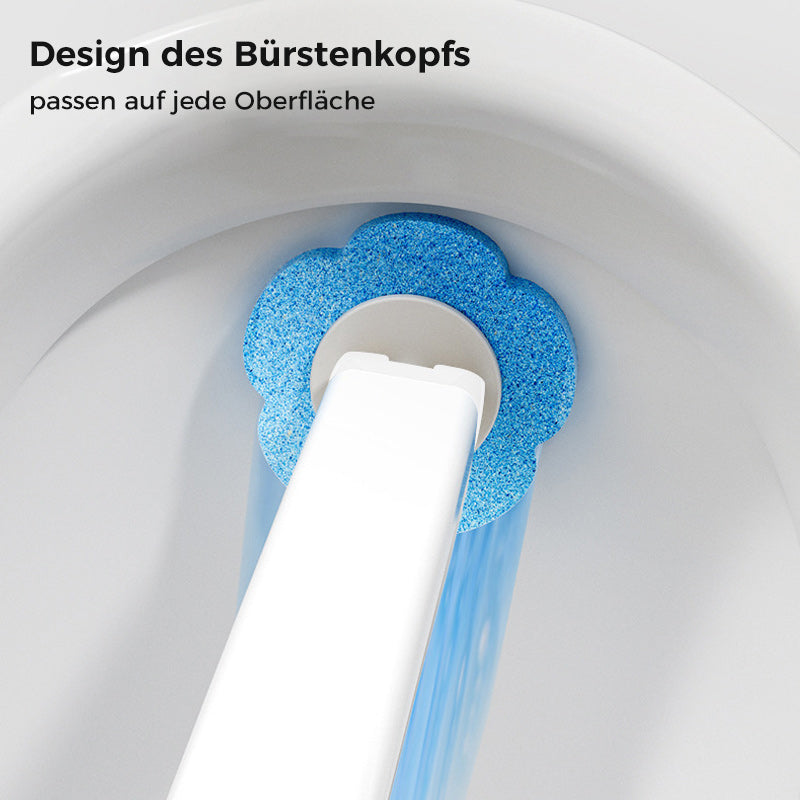 Disposable Toilet Scrubber | Antibacterial | Hygienic Sponge Heads | CleanClick
