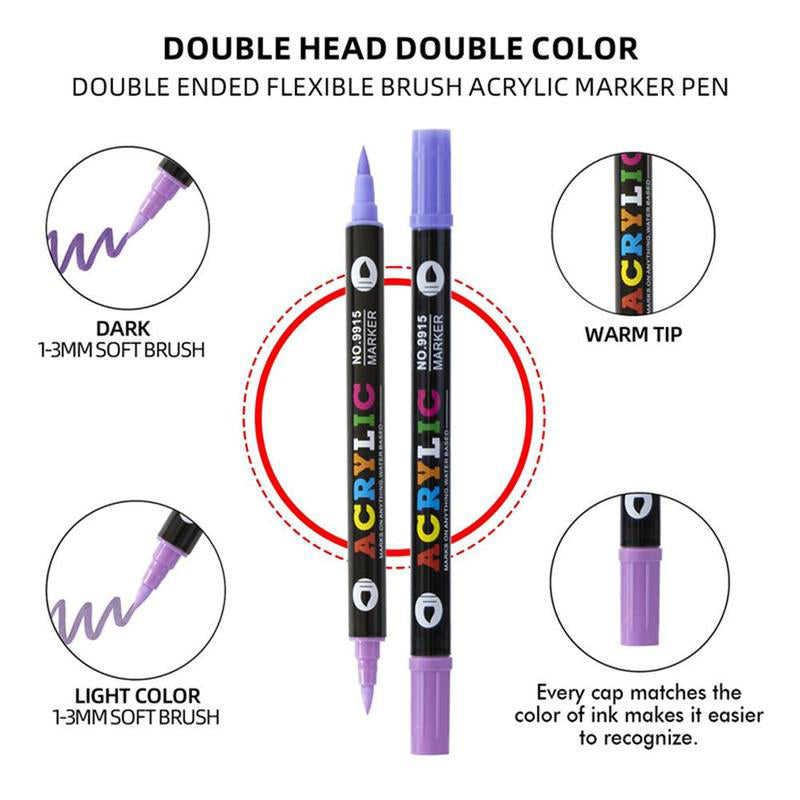 VividMyst™ — Ignite Your Creativity with Explosively Rich Dual-Tip Colors That Last