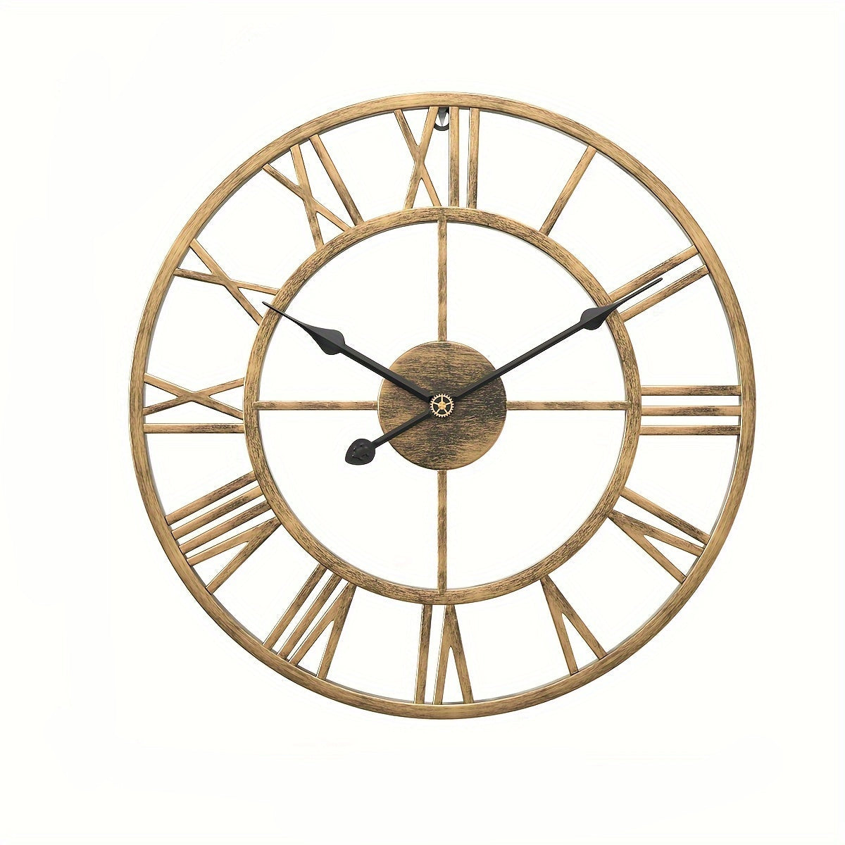 TranquilTime - Elegant Silent Round Wall Clock for Bedrooms