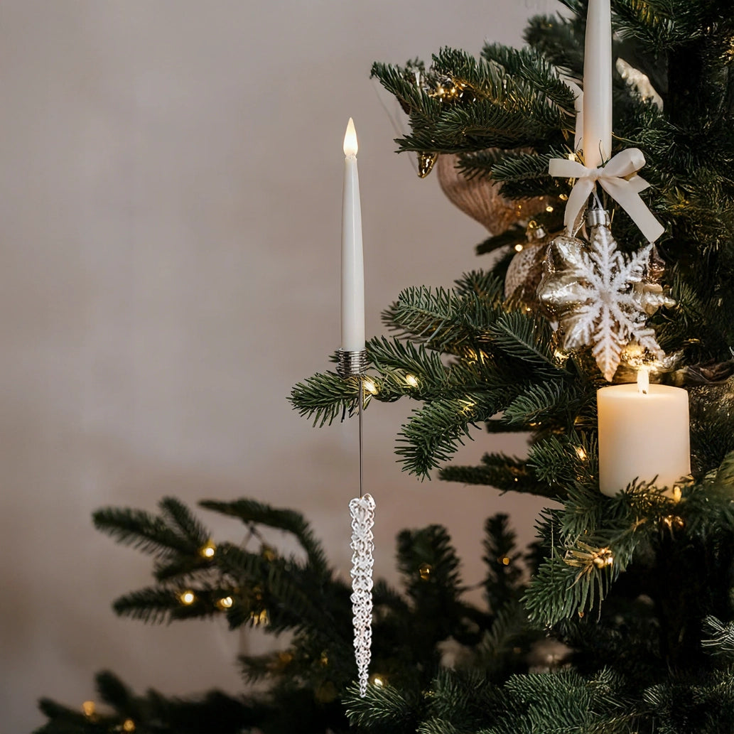 LuminiqueFlame™ — Fill Your Holidays with Safe, Captivating Candlelight Magic