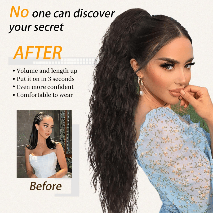 LuxuraTie™ — Instant, Weightless Volume That Steals the Spotlight