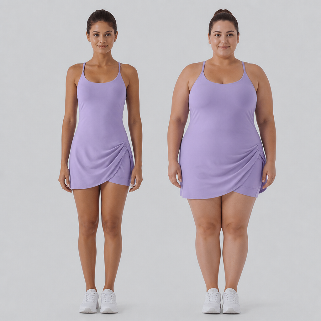 RadiantPace™ Athletic Dress — Unleash Total Confidence with Built-In Freedom and Flawless Comfort
