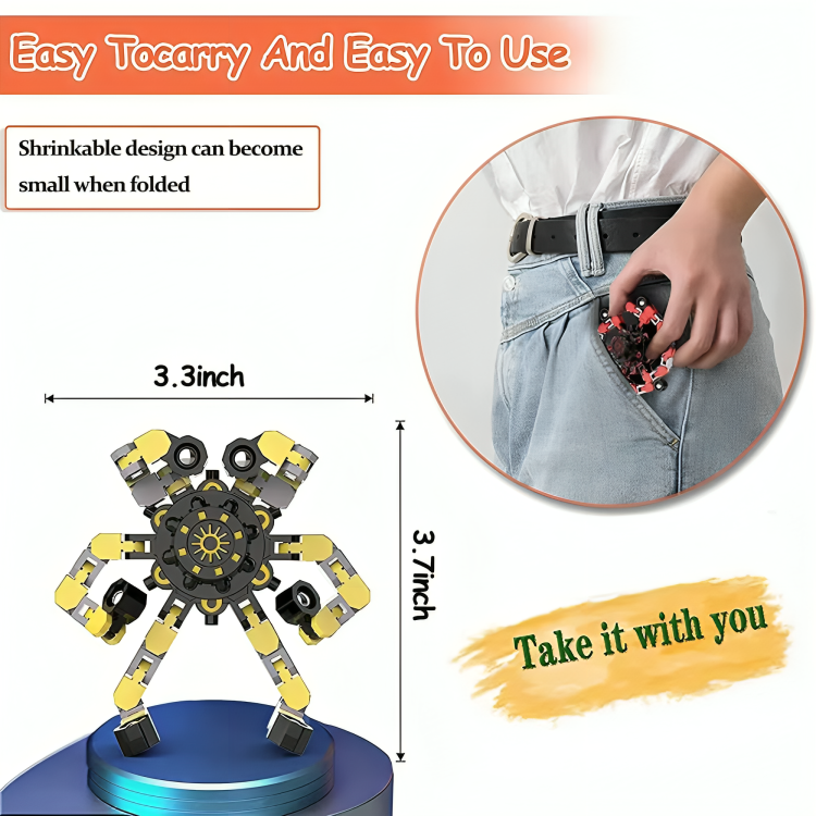 4 + 4 FREE TODAY | Spin Toy | Keeps Your Hands Engaged and Calms Your Mind!