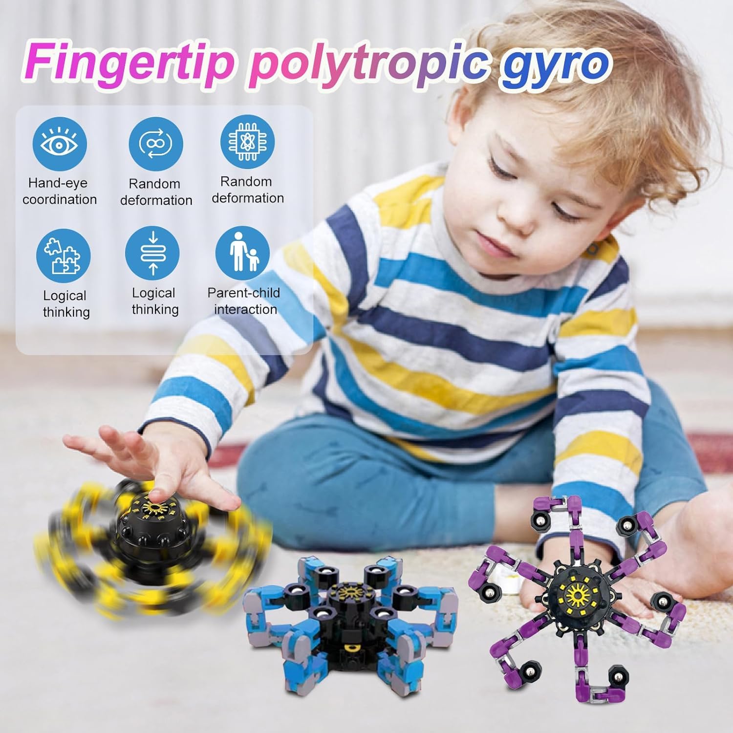 4 + 4 FREE TODAY | Spin Toy | Keeps Your Hands Engaged and Calms Your Mind!