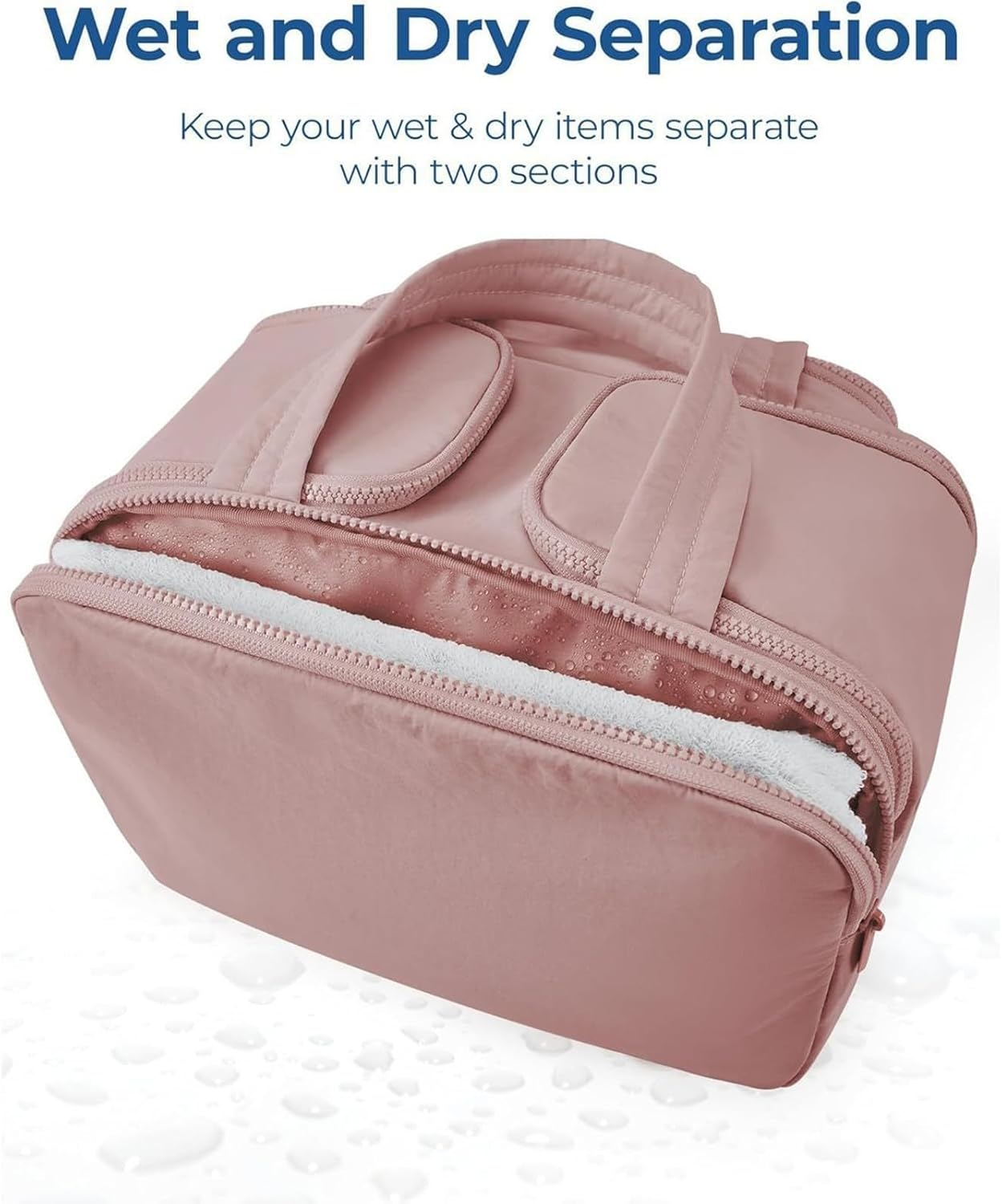 Ultimate 4-Compartment Travel Toiletry Organizer for Women