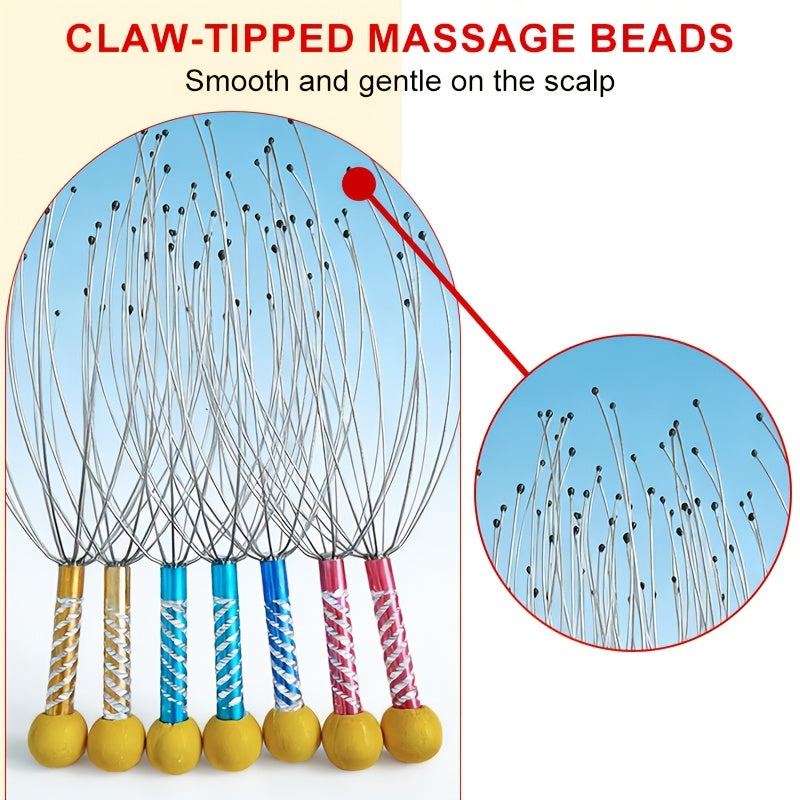 Relaxation Buddy – Octopus-Inspired Scalp Massager for Stress Relief