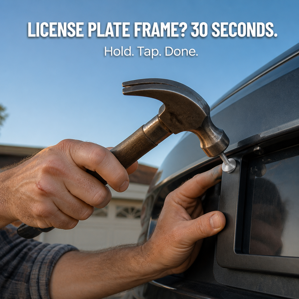 IronClench™ Hammer Rivets — One Tap Locks Repairs Tight, Fast, and Forever