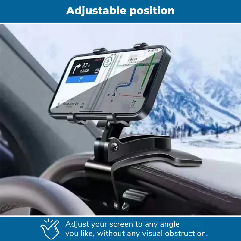GripMaster™ — Drive Confidently with a Phone Mount That Holds Tight Through Every Bump