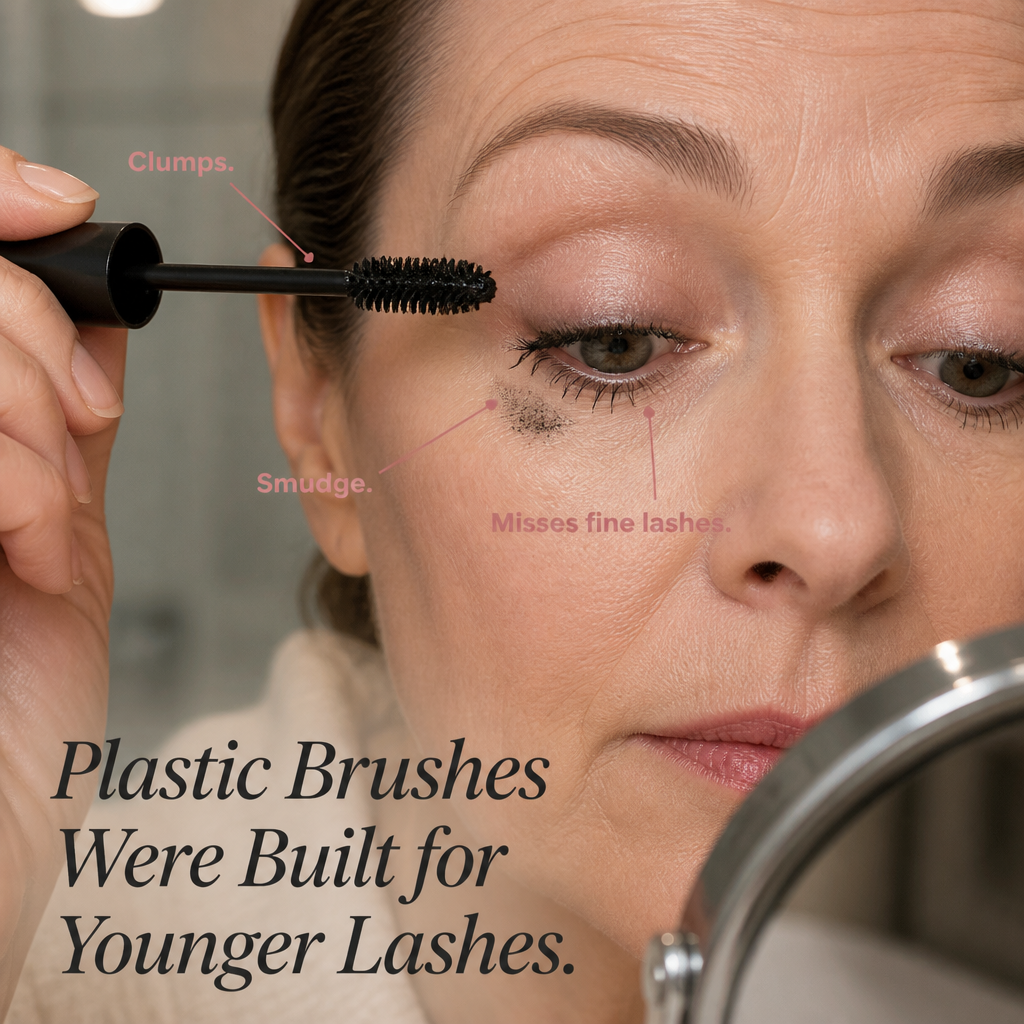 LushMist™ — Cover Every Delicate Lash a Plastic Brush Overlooks, Minus Clumps