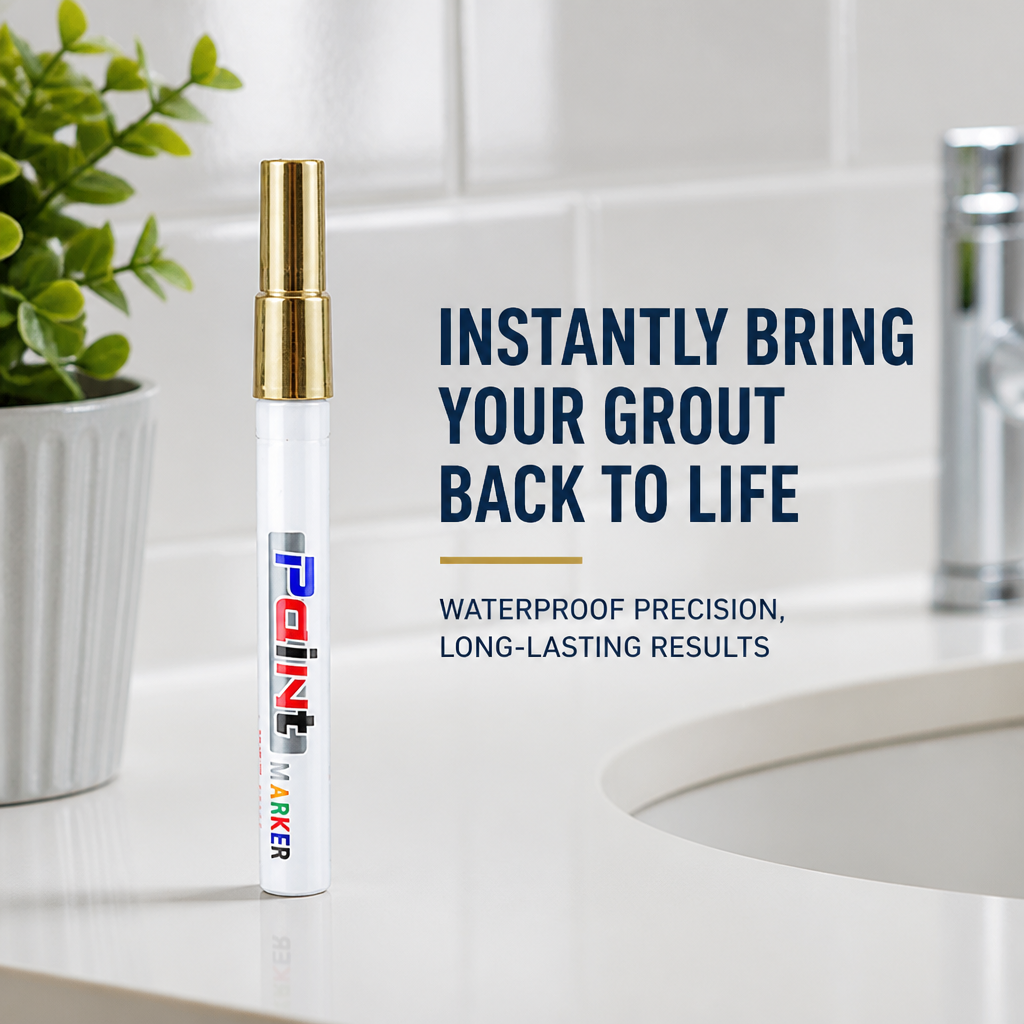 RevitaLine™ — Instantly Bring Your Grout Back to Life with Waterproof Precision
