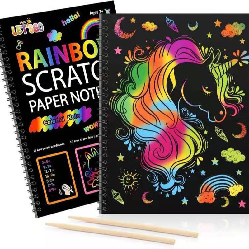 LumaTrace™ — Ignite Your Imagination and Melt Stress Away with Every Colorful Scratch