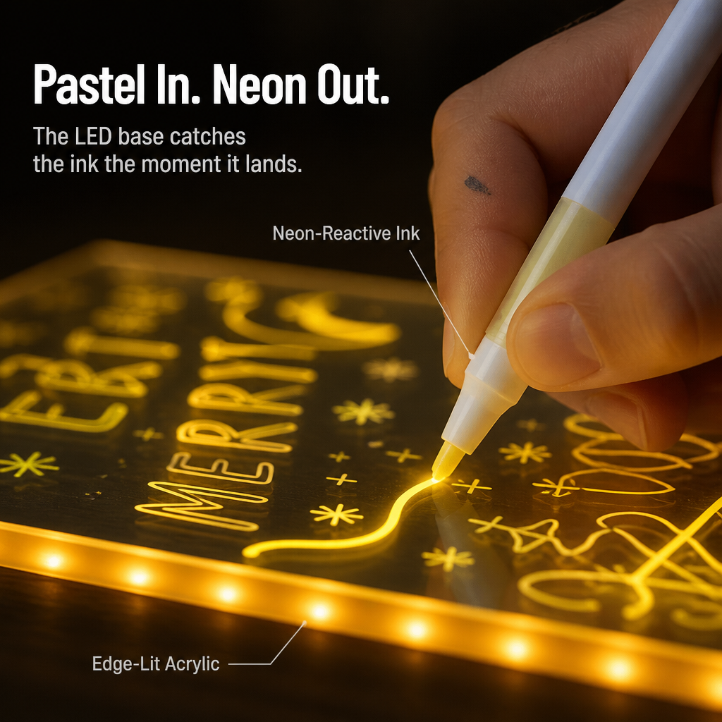 LumaSpark™ — Illuminate Their Artwork and Get Them Away from the Tablet