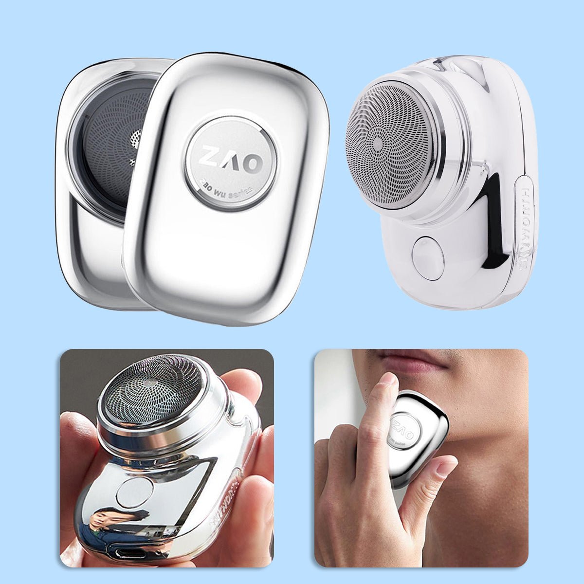 SilkenEdge™ Portable Shaver — Experience Silky Smooth Skin Anytime, Anywhere