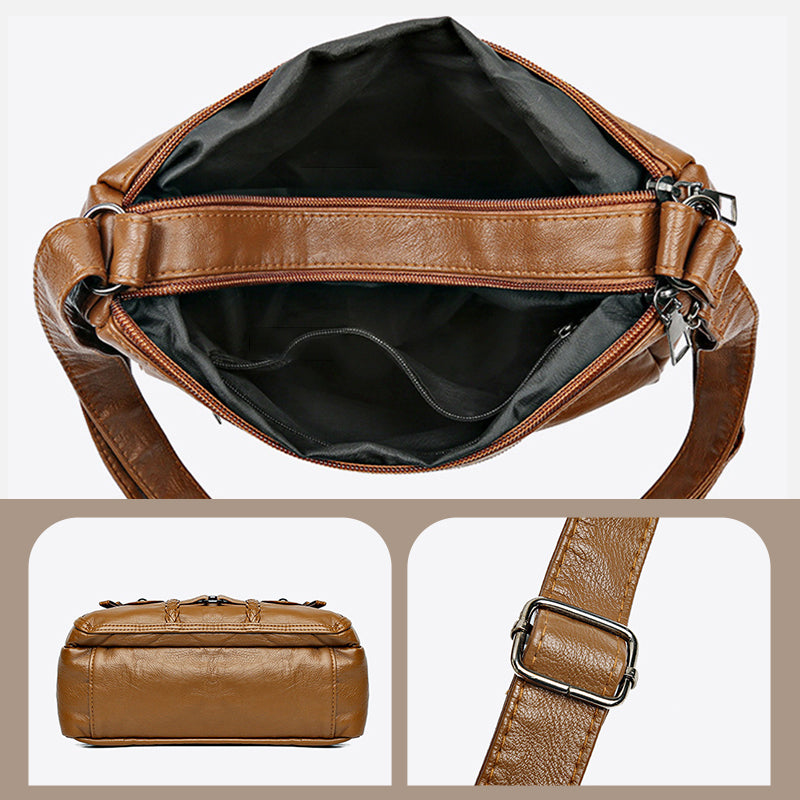 VeroLuxe™ Soft PU Leather Bag — Glide Through Your Day with Unshakable Style and Effortless Control