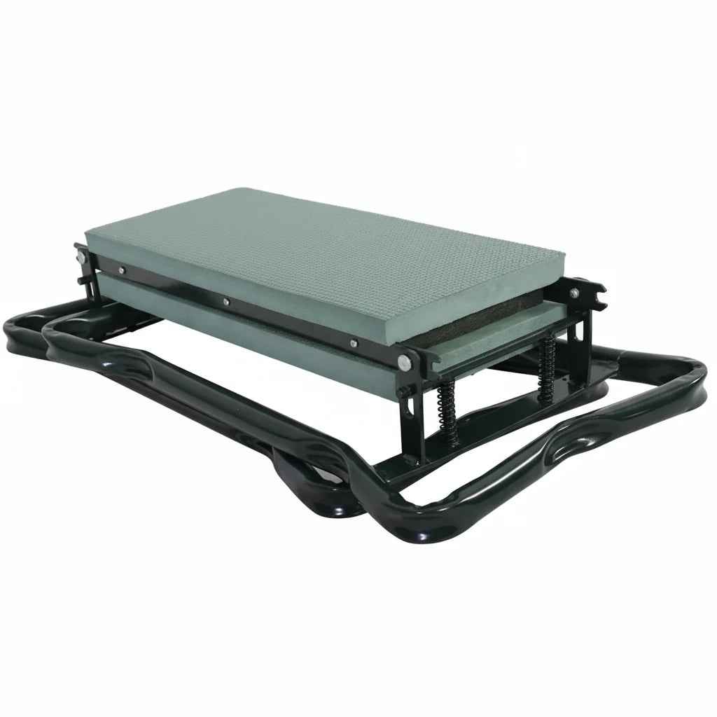 ComfortEase Garden Seat and Kneeling Pad with Tool Storage