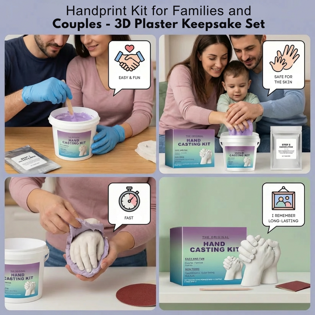 MemoraCast™ — Capture Love’s Touch in a Timeless 3D Keepsake You Can Hold Forever