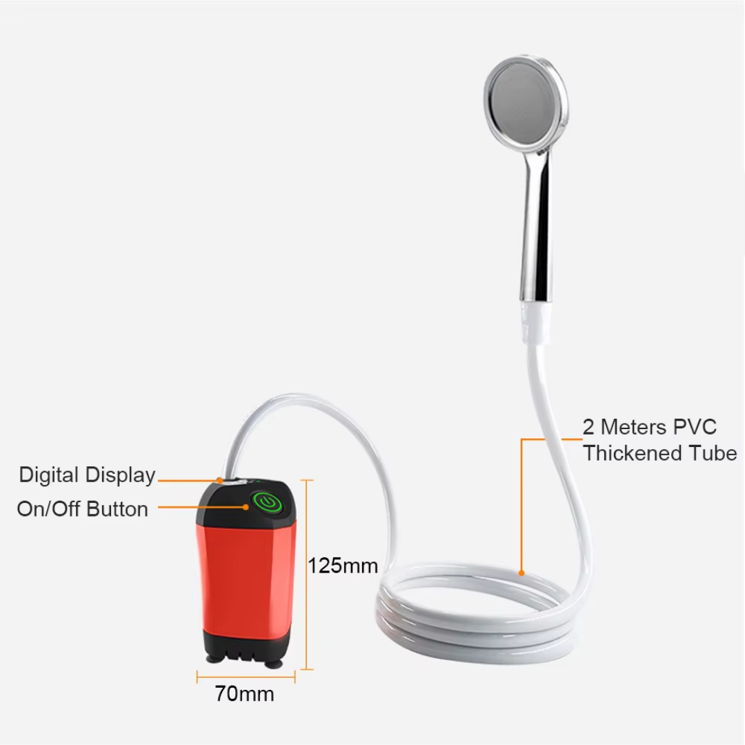 Compact Rechargeable Outdoor Shower – Effortless Hygiene Anywhere
