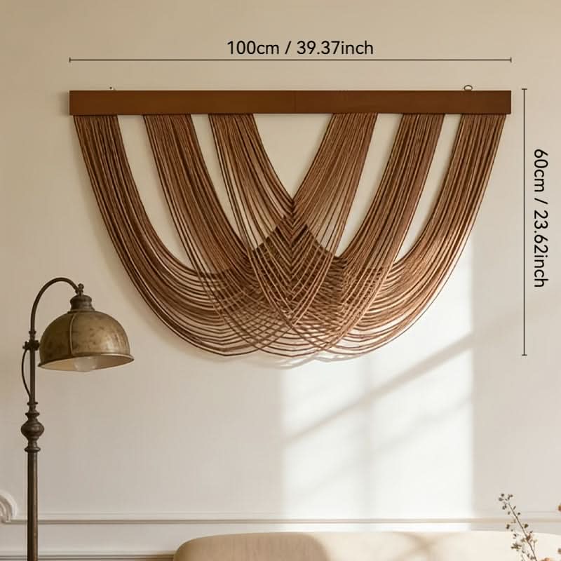 Minimalist Macrame Wall Art for Bohemian Home Decoration