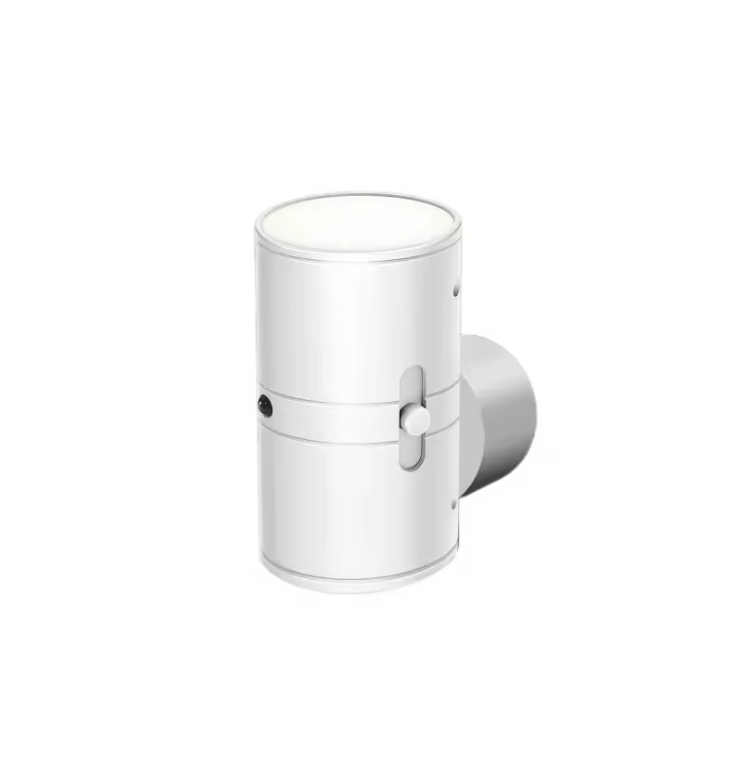 Adjustable LED Night Lamp Plug-in with Rotary Dial – Gentle White Light
