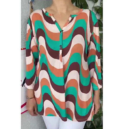 BreezeLuxe™ Tunic — Stay Fresh, Flatter Your Curves, and Own Every Sunny Moment