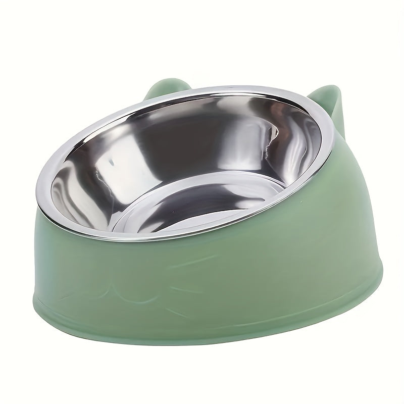 PawPal - Elevated Stainless Steel Pet Feeding Station with Dual Bowls