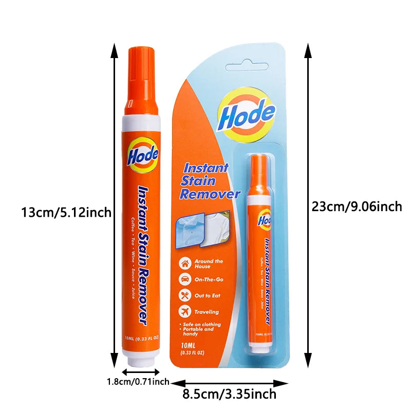 Stain Eraser Pen | Immediate Help for Fresh Stains | Precise Dispensing Tip | CleanTip