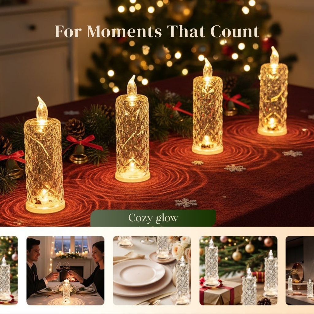 LumaSerene™ — Wrap Your Home in Safe, Mesmerizing Candlelight Magic