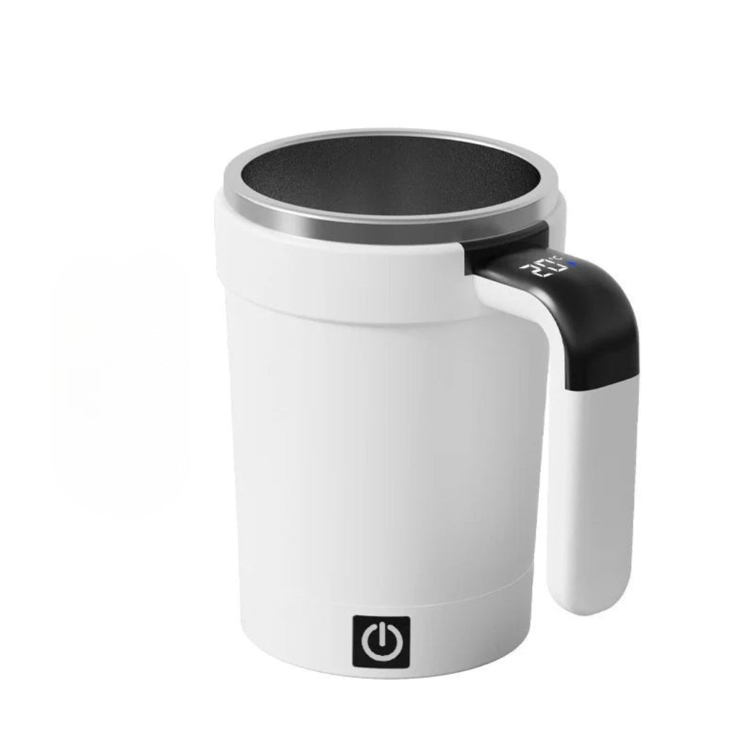 Smart Stirring Mug with Temperature Control – USB Rechargeable, BPA-Free, Leak-Resistant Design